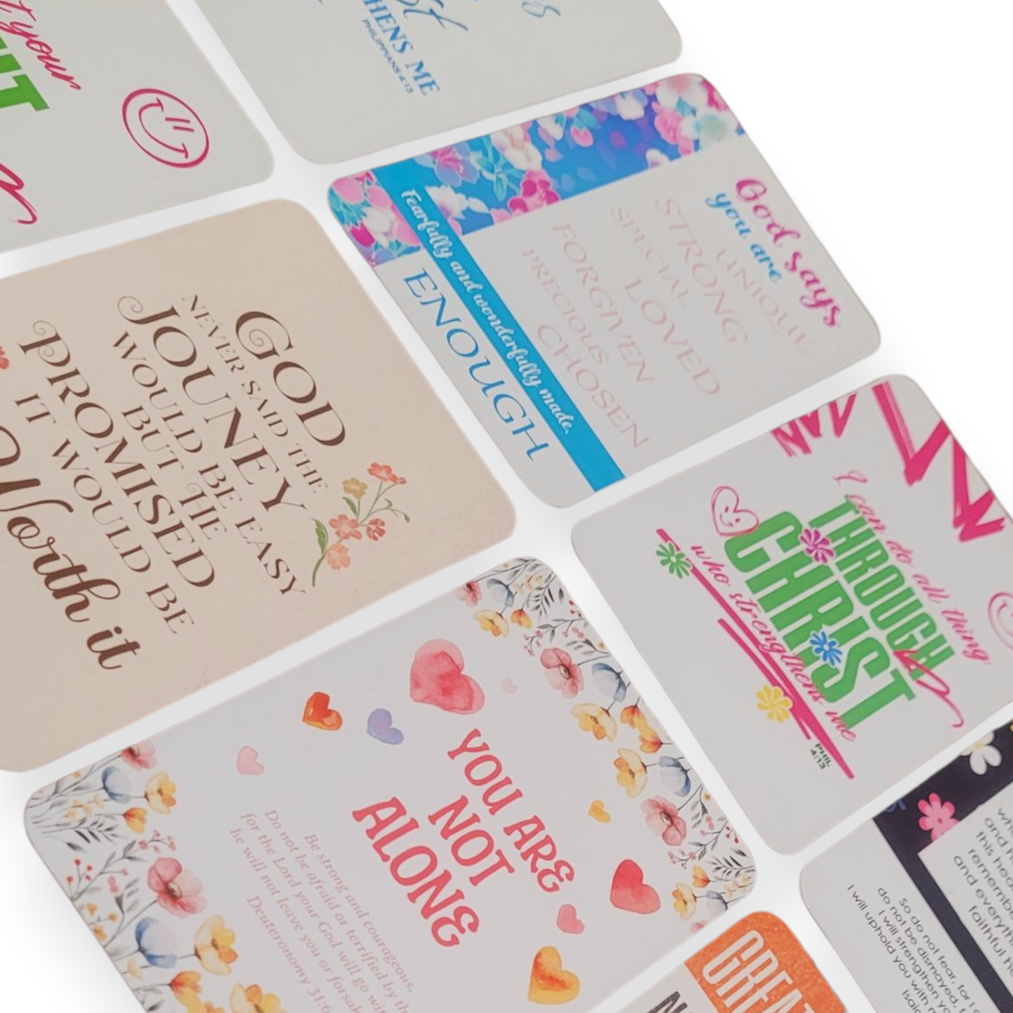 Christian Encouragement Cards - 10 cards